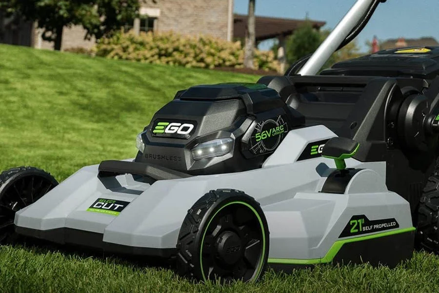 battery power lawn mowers